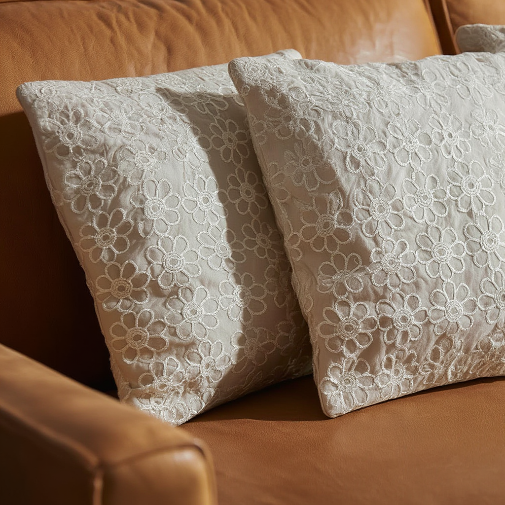 Serene Flora Cushion Cover Set