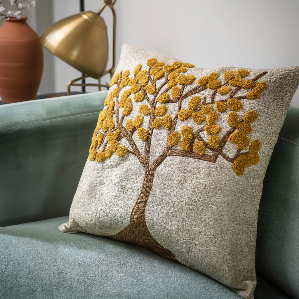 Golden Grove Cushion Cover Set
