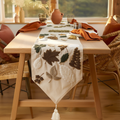 Mosaic Leaf Table Runner
