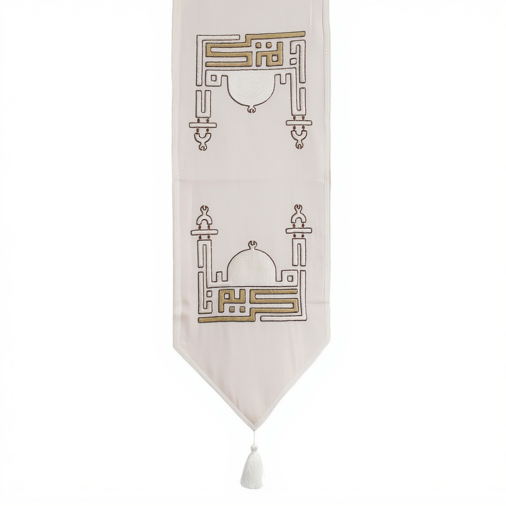 Crescent Mosque Table Runner