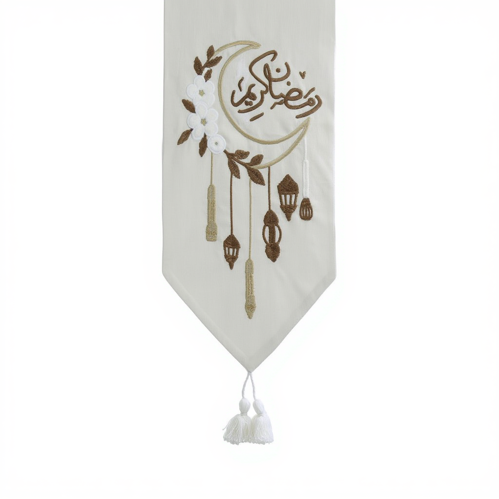 Crescent Flora Table Runner
