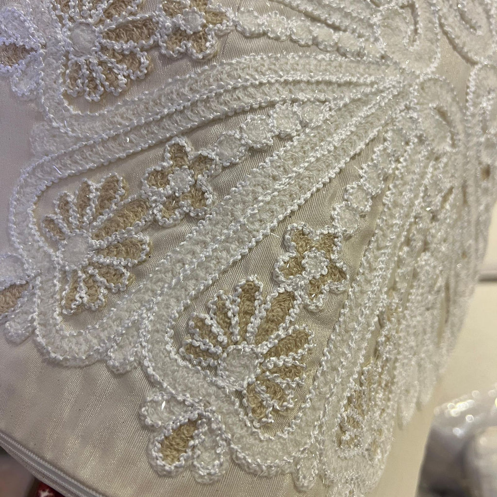 Heirloom Rosette Cushion Cover Set