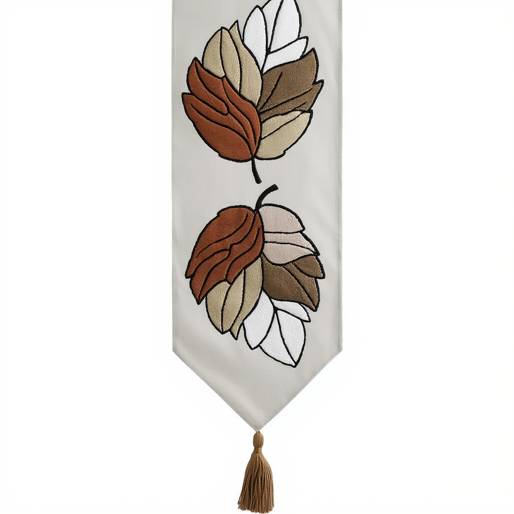 Sienna Leaf Table Runner
