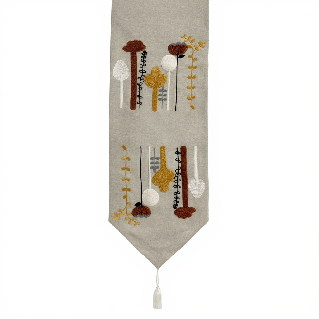 Modern Harvest Table Runner