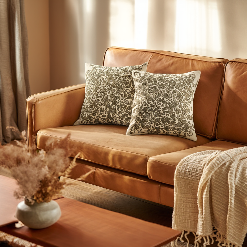 Terra Mocha Cushion Cover Set