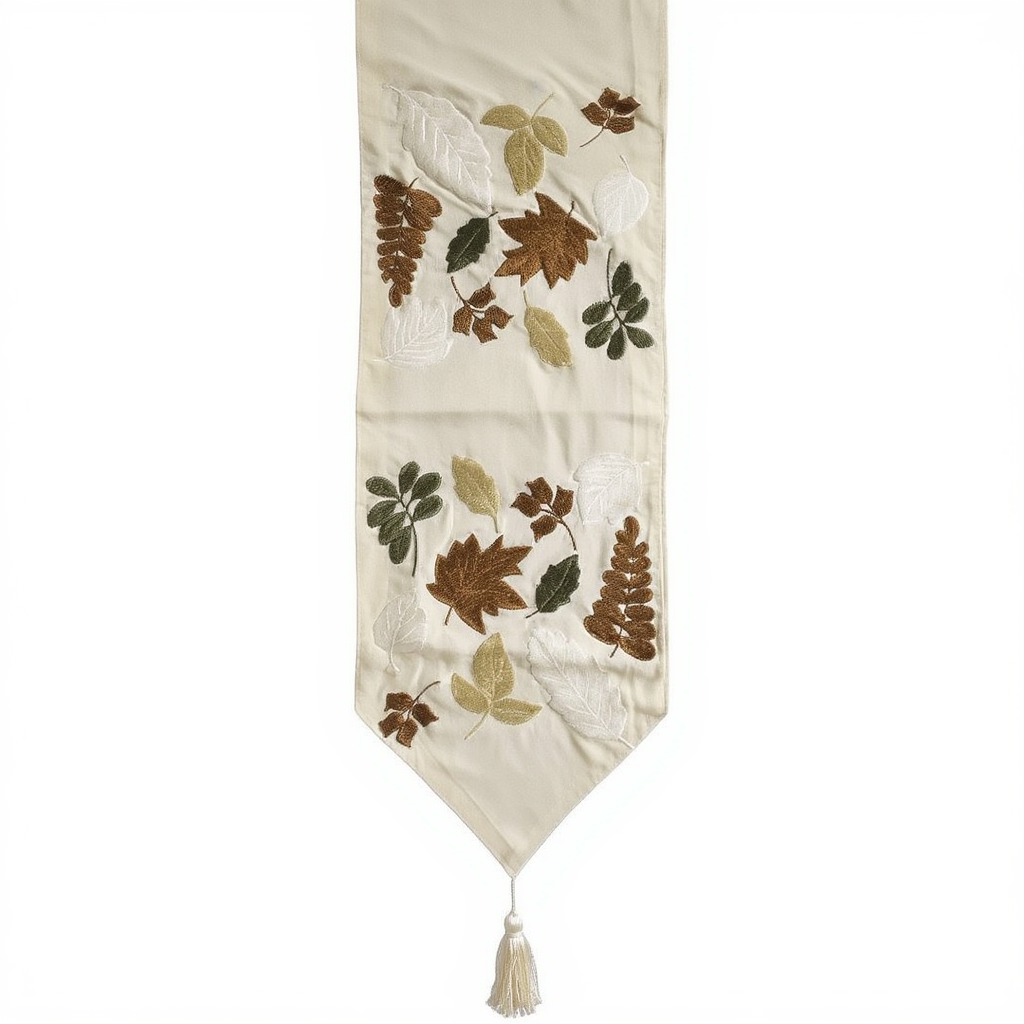 Mosaic Leaf Table Runner